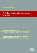 Praktiker-Lexikon Umsatzsteuer - Radeisen, Rolf-Rüdiger
