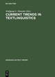 Current Trends in Textlinguistics: 2 (Research in Text Theory, 2)