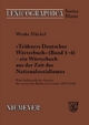 Trübners 'Deutsches Wörterbuch' - ein Wörterbuch aus der Zeit des Nationalsozialismus - Wenke Mückel