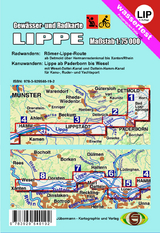 Gewässer- und Radkarte Lippe - Erhard Jübermann