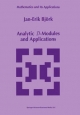 Analytic D-Modules and Applications - Jan-Erik Bjork