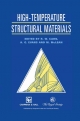 High-temperature Structural Materials - Robert Cahn;  Anthony Evans;  Malcolm McLean
