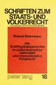 Die Schiffsgläubigerrechte im südafrikanischen nationalen und internationalen Privatrecht - Roland Steinmeyer