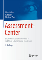 Assessment-Center - Claus D. Eck, Hans Jöri, Marlène Vogt