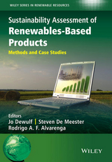 Sustainability Assessment of Renewables-Based Products - 