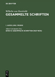 Wilhelm von Humboldt: Gesammelte Schriften. Werke / 1827–183 - Albert Leitzmann