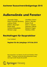 Aachener Bausachverständigentage 2015 - 