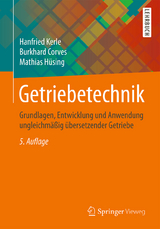 Getriebetechnik - Kerle, Hanfried; Corves, Burkhard; Hüsing, Mathias