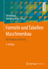 Formeln und Tabellen Maschinenbau - Böge, Alfred; Böge, Wolfgang