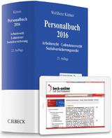 Personalbuch 2016 - Röller, Jürgen