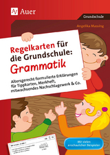 Regelkarten für die Grundschule Grammatik - Angelika Massing