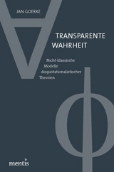 Transparente Wahrheit - Jan Goerke
