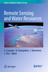 Remote Sensing and Water Resources - 