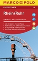 MARCO POLO Freizeitkarte Rhein, Ruhr: Die 66 besten Freizeit-Tipps. Die Fahrradtouren & Wanderparkplätze. Biergärten & Ausflugslokale, Hofläden & Direktvermarkter. Reiß- und wetterfest