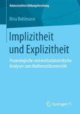 Implizitheit und Explizitheit - Nina Bohlmann