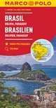 MARCO POLO Kontinentalkarte Brasilien, Bolivien, Paraguay, Uruguay 1:4 Mio.: Mit Marco Polo Highlights und City Maps