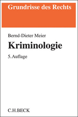 Kriminologie - Meier, Bernd-Dieter
