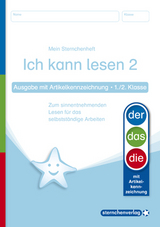 Ich kann lesen 2 Ausgabe mit Artikelkennzeichnung (DaZ) 1. und 2. Klasse - Katrin Langhans