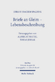 Kritische Ausgabe: 1. Abteilung: Schriften. Band 6: Kleinere Schriften: Teilband 2: Briefe an Gleim - Lebensbeschreibung (Johann Joachim Spalding - Kritische Ausgabe, Band 1)