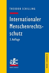 Internationaler Menschenrechtsschutz - Theodor Schilling