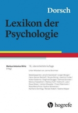 Dorsch - Lexikon der Psychologie - Wirtz, Markus Antonius