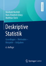 Deskriptive Statistik - Kosfeld, Reinhold; Eckey, Hans Friedrich; Türck, Matthias