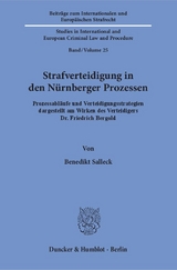 Strafverteidigung in den Nürnberger Prozessen. - Benedikt Salleck