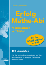 Erfolg im Mathe-Abi Lernkarten Niedersachsen - Helmut Gruber, Robert Neumann