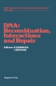DNA - Recombination Interactions and Repair - J. Sponar;  S. Zadrazil