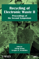 Recycling of Electronic Waste II - Kejing Zhang