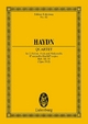 String Quartet in E-flat Major, Op. 33/2: Study Score Joseph Haydn Composer