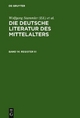 Die deutsche Literatur des Mittelalters / Register III - Burghart Wachinger; Gundolf Keil; Kurt Ruh; Werner Schröder; Franz Josef Worstbrock
