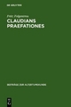 Claudians praefationes - Fritz Felgentreu