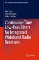 Continuous-Time Low-Pass Filters for Integrated Wideband Radio Receivers - Ville Saari; Jussi Ryynänen; Saska Lindfors