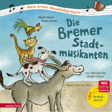 Die Bremer Stadtmusikanten (Mein erstes Musikbilderbuch mit CD und zum Streamen) - Marko Simsa