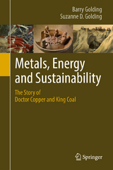 Metals, Energy and Sustainability - Barry Golding, Suzanne D. Golding