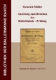 Bibliothek der Ballermann-Ranch / Anleitung zum Bestehen der Hufschmiede - Prüfung: Nach den neuen gesetzlichen Bestimmungen für angehende Hufschmiede Meister - Aus dem Jahre 1912