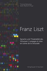 Sprache und Theatralität des Virtuosen – Franz Liszt – Langage et mise en scène de la virtuosité - 