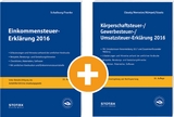 Kombi: Einkommensteuer-Erklärung 2016 + KGU-Erklärung 2016 - 