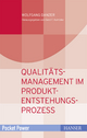 Qualitätsmanagement in der Produkt- und Prozessentwicklung - Gerd F. Kamiske;  Wolfgang Danzer