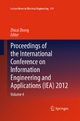 Proceedings of the International Conference on Information Engineering and Applications (IEA) 2012 - Zhicai Zhong