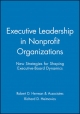 Executive Leadership in Nonprofit Organizations - Robert D. Herman & Associates; Richard D. Heimovics
