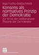 Konsens als normatives Prinzip der Demokratie
