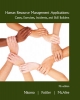 Human Resource Management Applications - Stella Nkomo; Myron D. Fottler; R. Bruce McAfee