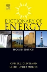 Dictionary of Energy - Cleveland, Cutler J.; Morris, Christopher G.