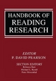 Handbook of Reading Research - P. David Pearson; (Section Editor Barr; Michael L. Kamil; Peter B. Mosenthal; Rebecca Barr
