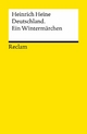 Deutschland. Ein Wintermärchen: Reclams Universal-Bibliothek Heinrich Heine Author