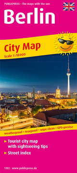 Berlin, City Map 1:18.000