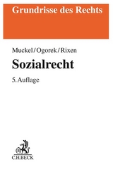 Sozialrecht - Stefan Muckel, Markus Ogorek, Stephan Rixen