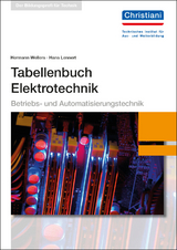 Tabellenbuch Elektrotechnik - Hermann Wellers, Hans Lennert